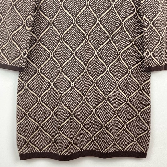 J. McLAUGHLIN Zip Front Crew Neck Knit SweaterDress/ Tunic - Picture 8 of 13